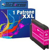 PlatinumSerie® 1 x printercartridge XXL , alternatief voor HP 933 XL magenta