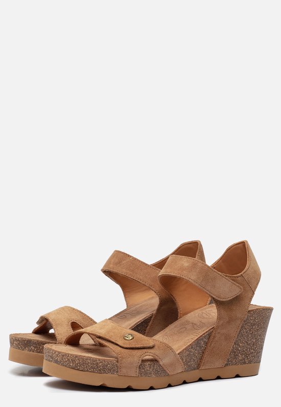 Panama Jack Vila B3 Sandalen cognac Leer - Maat 42