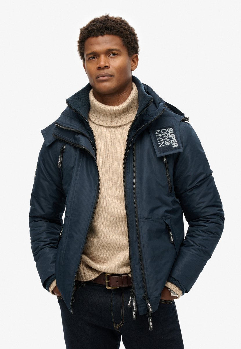 Superdry - Mountain Windbreaker met capuchon - Heren