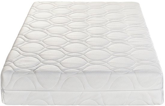 Schuimmatras met afneembare hoes 160 x 200 cm medium PEARL