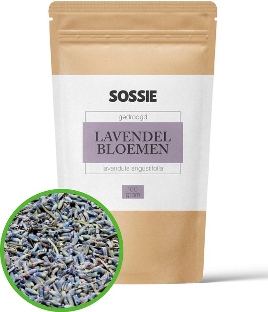 Gedroogde Lavendel bloemen (100g) - 100% biologisch - Consumptie - Geurend - Natuurlijk