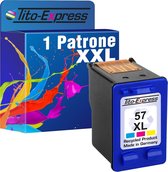 Tito-Express PlatinumSerie 1x cartridge HP 57XL color alternatief voor HP 57 XL color