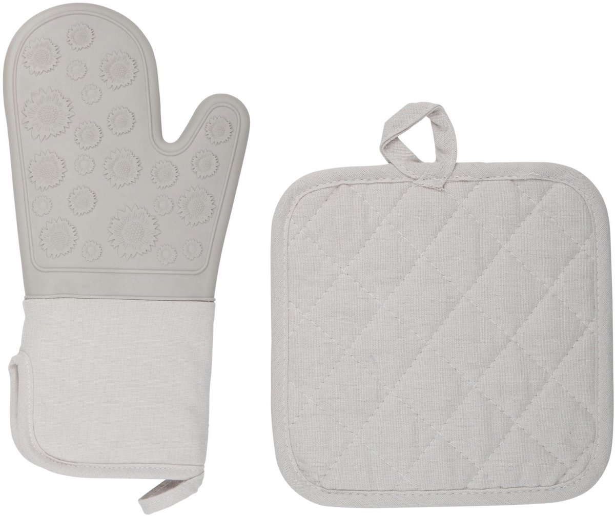 Alpina ovenwant en pannenonderzetter set - 2 stuks, kunststof