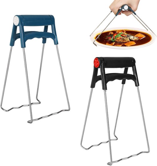 Tang voor heteluchtfriteuse, siliconen tang voor airfryer, bakplaat Tang voor heteluchtfriteuse, siliconen tang voor airfryer, bakplaat