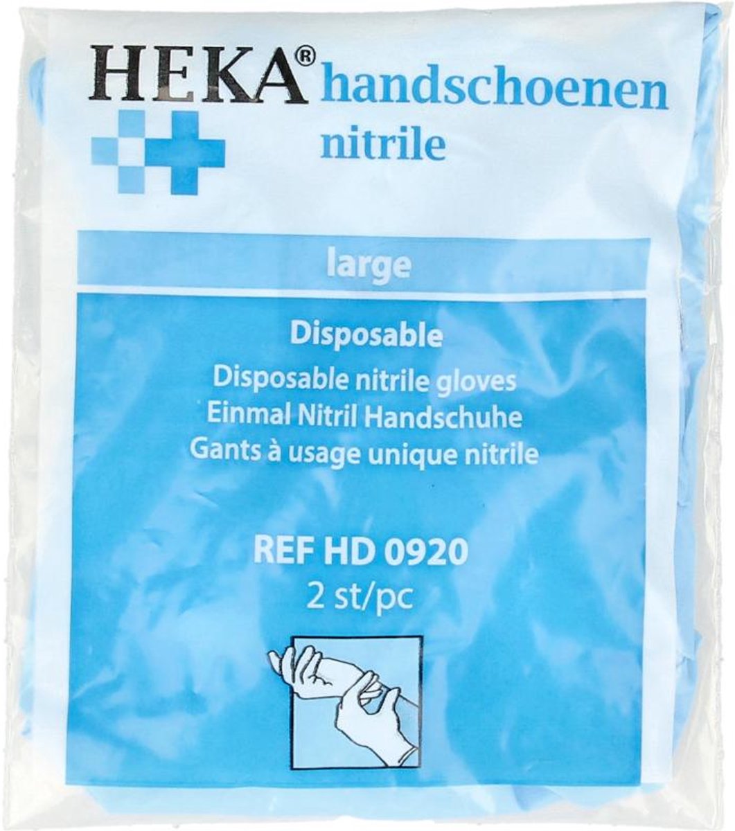 Goedkoopste Nitril Handschoenen maat L (1 paar