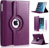 iPad Air 2019 hoes 360 graden paars leer