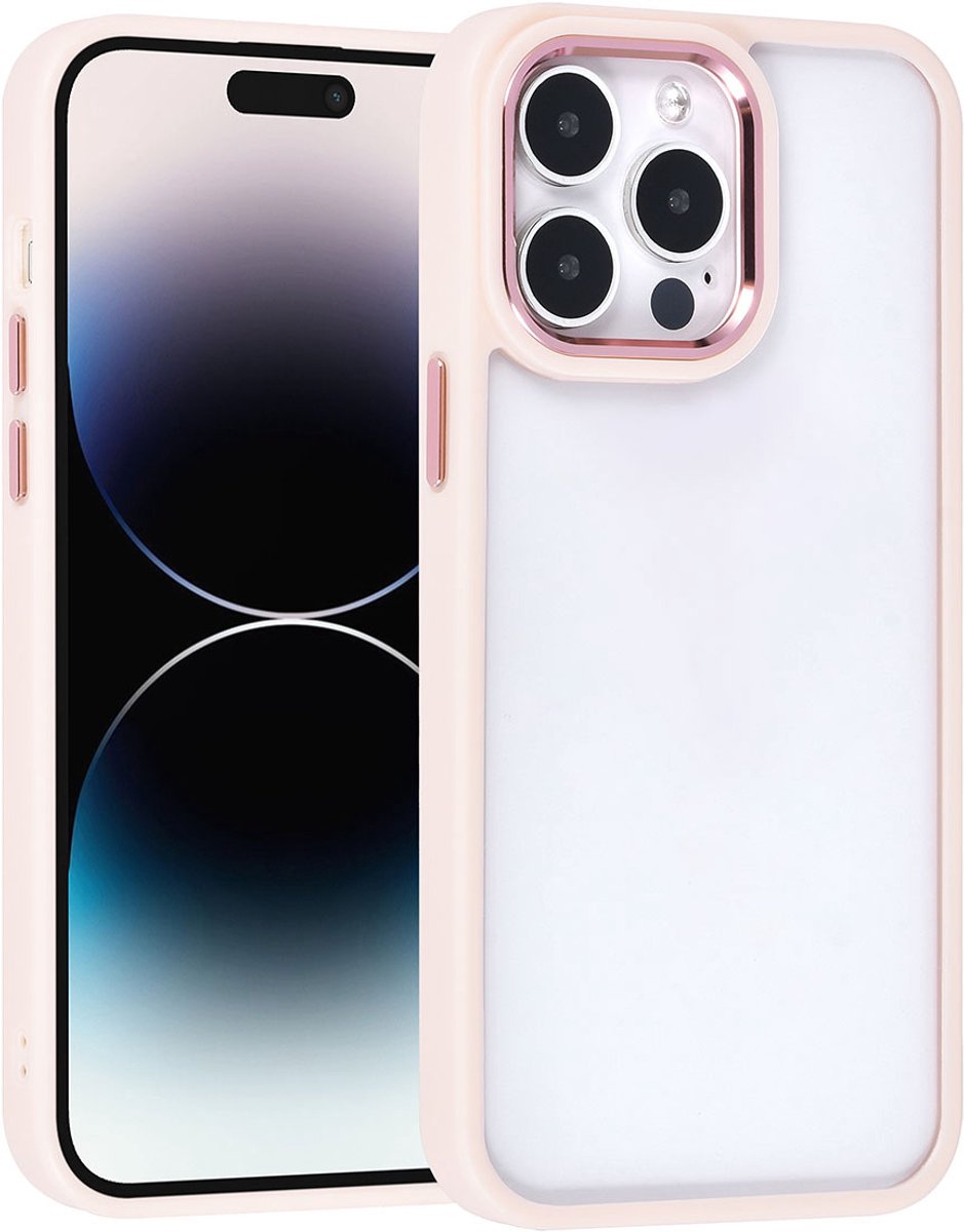 UNIQ Accessory iPhone 14 Pro Max Backcover hoesje - Roze