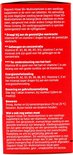 Achterkant verpakking met informatie: Dagravit Vitaal 50+ Multivitaminen.