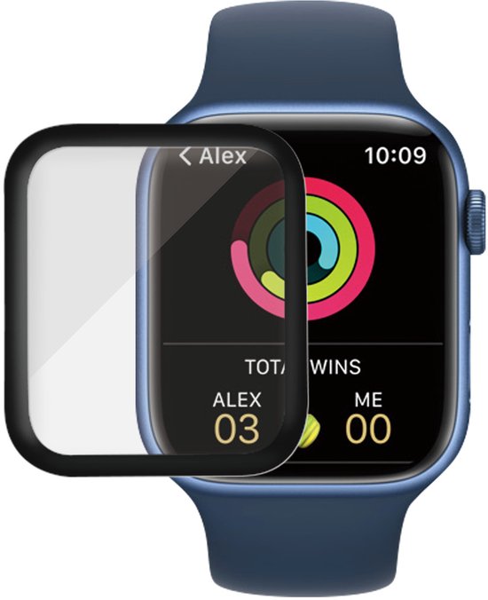 PanzerGlass Screenprotector geschikt voor Apple Watch - 45 mm Glazen | PanzerGlass Platinum Screenprotector