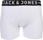Jack & Jones heren boxers Sense trunks (3-pack) - wit - Maat: S