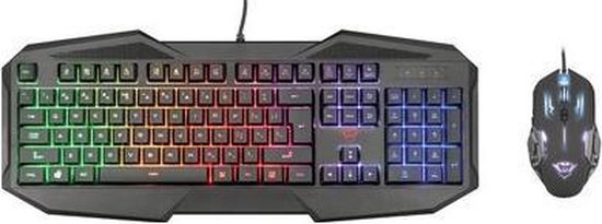 houding eetlust paneel Trust - GXT RAVONN - Gaming Keyboard - Gaming Muis - Gaming Set | bol.com