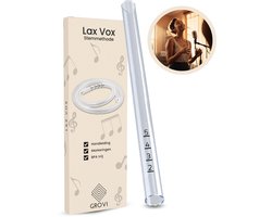 Grovi Bubbelrietje Lax Vox Stemmethode - Zangslang - Siliconen Slang - Bubbelen - Set - 35cm - Verbeterde Handleiding