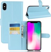 Hoesje voor Apple iPhone XR, 3-in-1 bookcase, blauw