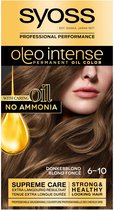 SYOSS Oleo Intense 6-10 - Haarverf - Permanente Haarkleuring - Donkerblond - Langdurige Kleur - Professionele Grijsdekking - Zonder Ammoniak - 1 stuk