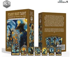 Timmergems Starry Night Tarot - Van Gogh tarotkaarten met instructieboekje