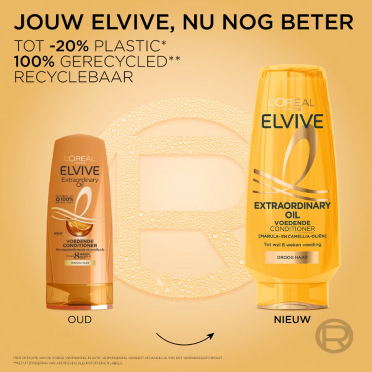L'Oréal Elvive Extraordinary Oil Conditioner - 3 x 200 ml - Voordeelverpakking