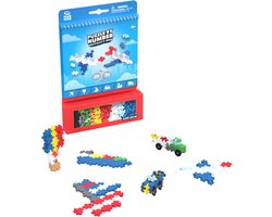 Plus-Plus Activity Pad – Puzzel by Number - Transport - 3990 - Bouwspeelgoed en puzzel - Constructiespeelgoed - Set met bouwstenen - Vanaf 5 jaar