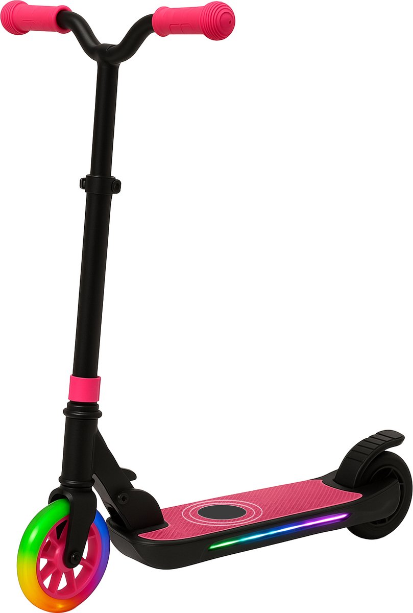 Denver elektrische step voor kinderen - 10km/u - Kinderstep - LED Verlichting - 6km Bereik - SCK5500RO