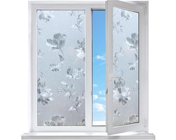 Raamfolie - raam film - Raam privacy folie - niet-klevende matte badkamer glas sticker - anti-inkijk - UV-bestendige - PVC beschermfolie - v