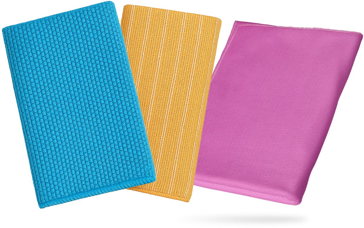 Silva Premium Schoonmaakdoeken Set – 3-in-1 Reinigingspakket