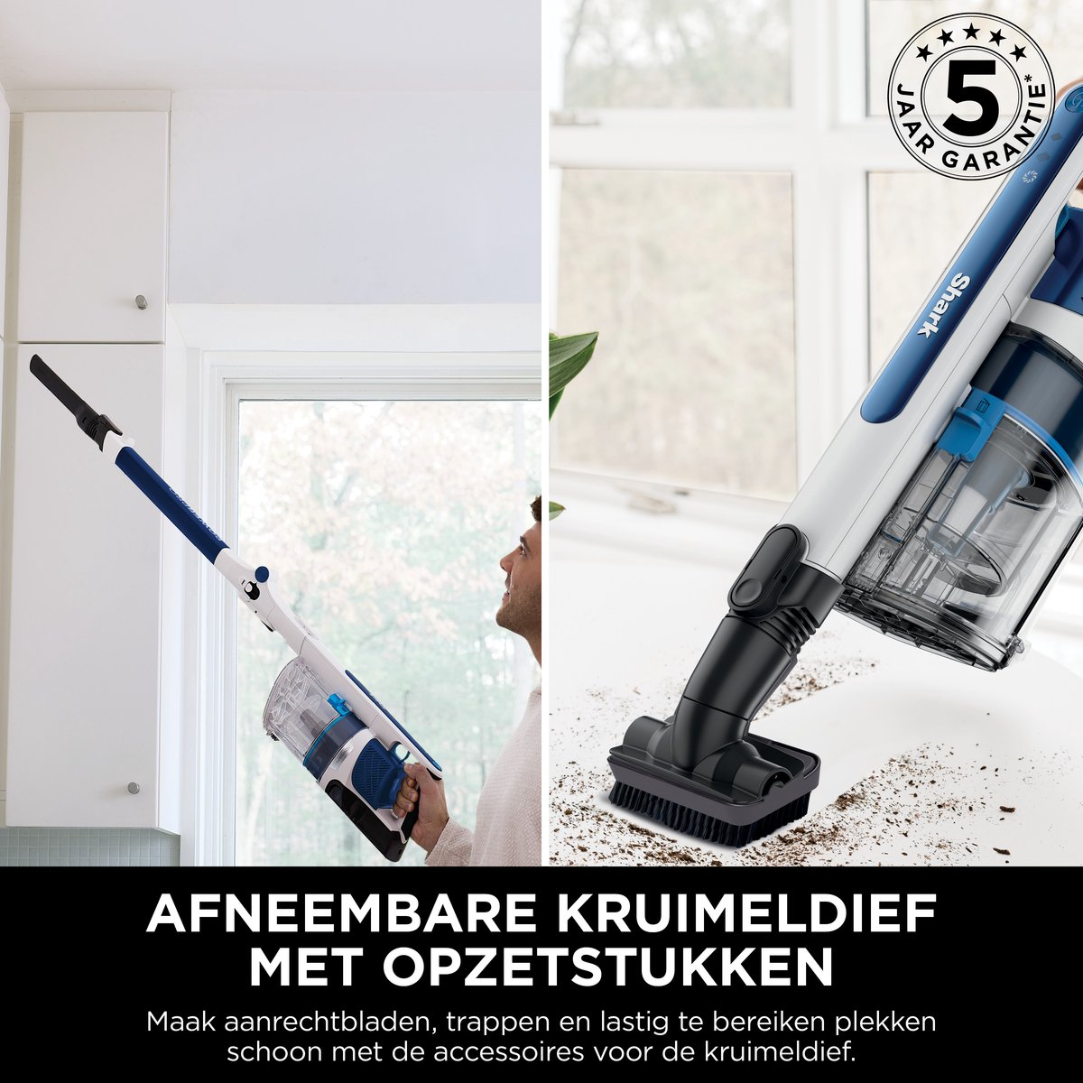 Shark PowerPRO Draadloze Steelstofzuiger - IZ380EU – foto 6