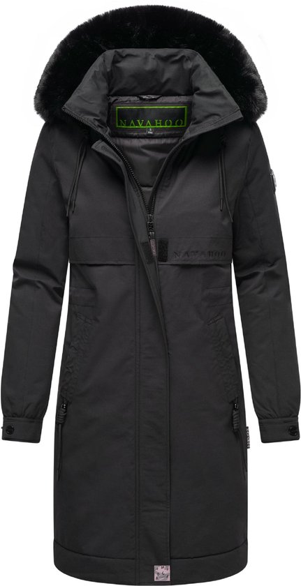 Navahoo La Viva winterjas voor dames, winterparka, XS - 3XL, zwart, S Navahoo La Viva winterjas voor dames, winterparka, XS - 3XL, zwart, S