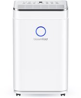 Bloomfold Luchtontvochtiger - 25L per Dag - Incl. Was-droog Functie - Geschikt voor Woonkamer, Slaapkamer, Kelder & Badkamer - Dehumidifier - Wit