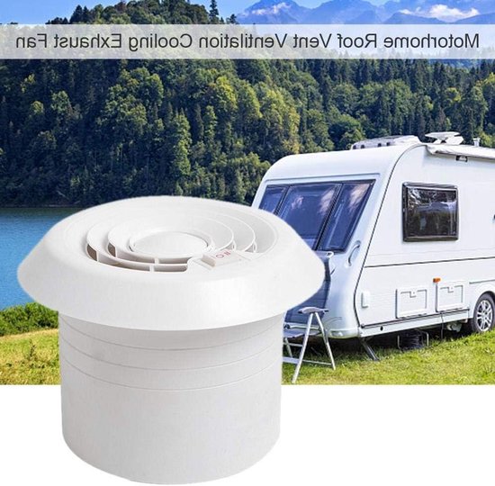 Afzuigventilator voor motorruimtes, 12V, 3,9A, 280m³-h, flensmontage