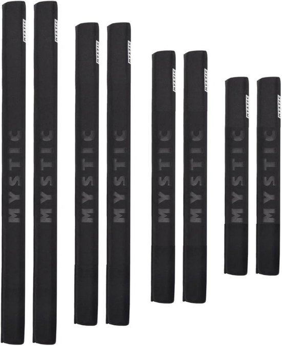 MYSTIC Mousses De Barres De Toit Roofrack Pads Aero Black 45cm