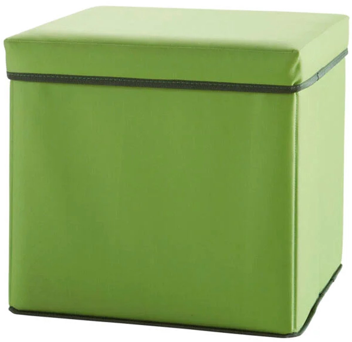 Boxy zitbox groen 37.5x37.5x34.5cm