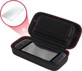 2BEFUN Case geschikt voor Nintendo Switch 2 - Incl. Screenprotector - Hoes geschikt voor Nintendo Switch 2 - Beschermhoes - Opbergtas - Accessoires - Zwart