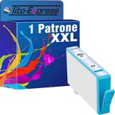 PlatinumSerie 1x inkt cartridge alternatief voor HP 903XL 903 XL cyan