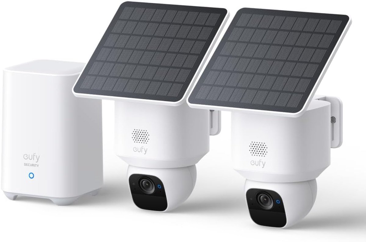Eufy SoloCam E30 Beveiligingscamera Kit met Homebase 2 - Product - €305,99