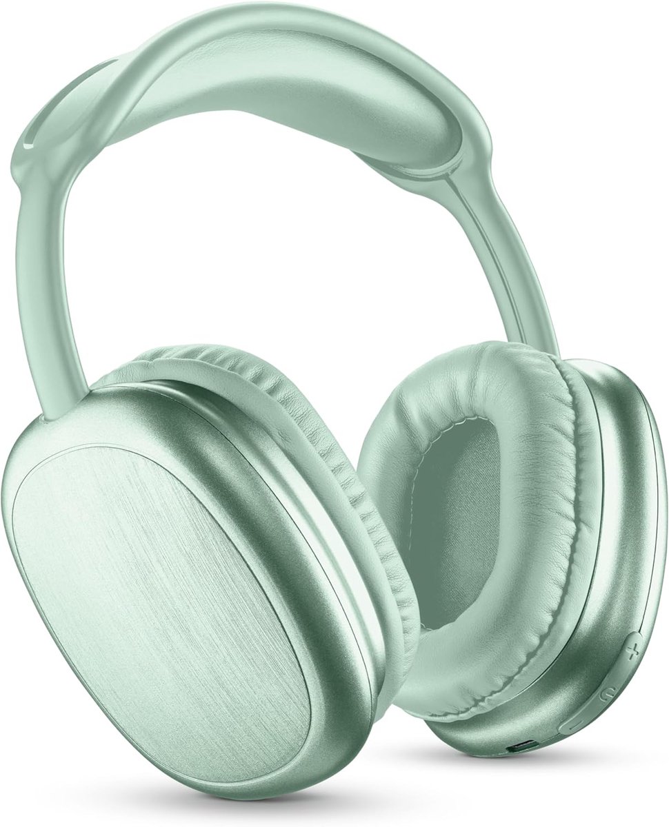 Bluetooth Hoofdtelefoon Around Ear - 22 uur Speeltijd - Geïntegreerde Microfoon en Bediening - Groen