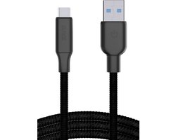 Surge USB C naar USB A kabel - 60W - 2 Meter Oplaadkabel met 15% Kevlar - 10Gbps