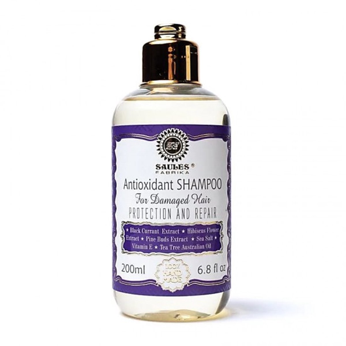Antioxidantshampoo voor beschadigd haar - 200ml