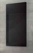 Design Infrarood glas zwart - Quality Heating -700 Watt 60 x 120 cm