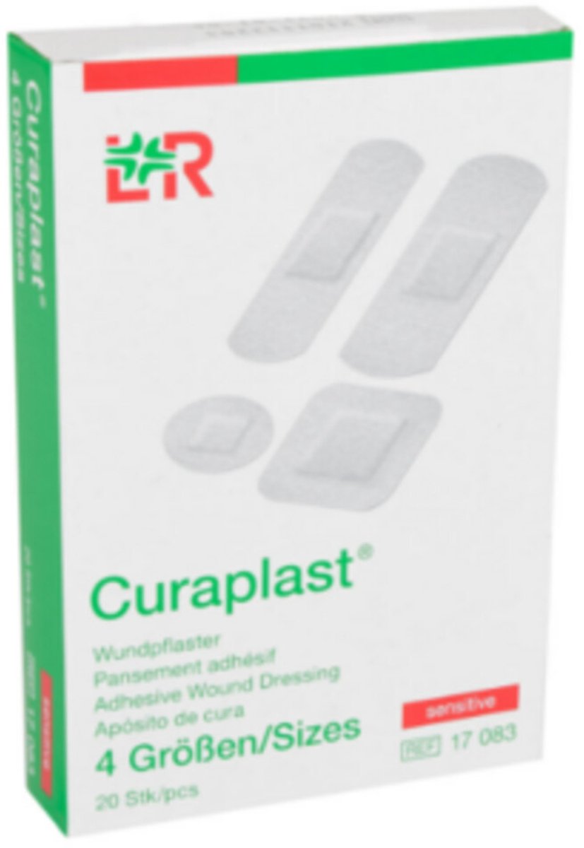 Goedkoopste Curaplast Sensitive wondpleister mix 20 Stuks
