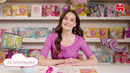 Jumbo - Jill Schirnhofer - Maak je eigen dagboek - Knutselset 8 jaar