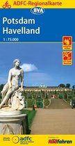 ADFC-Regionalkarte Potsdam Havelland mit Tagestouren-Vorschlägen, 1:75.000