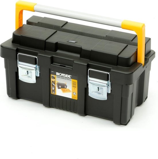 gouden Informeer Bezet Gereedschapskoffer toolbox 55x30x28cm | bol.com