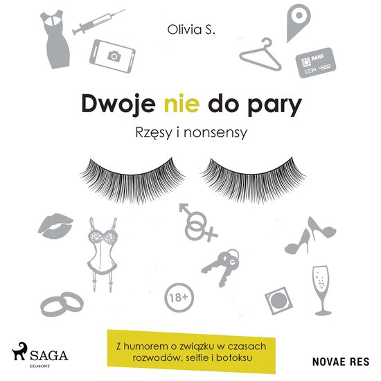 Dwoje nie do pary. Rzęsy i nonsensy - cover