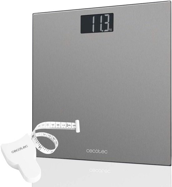 vidaXL Platformweegschaal Digitaal Oplaadbaar 300 kg Weegschaal Weeg