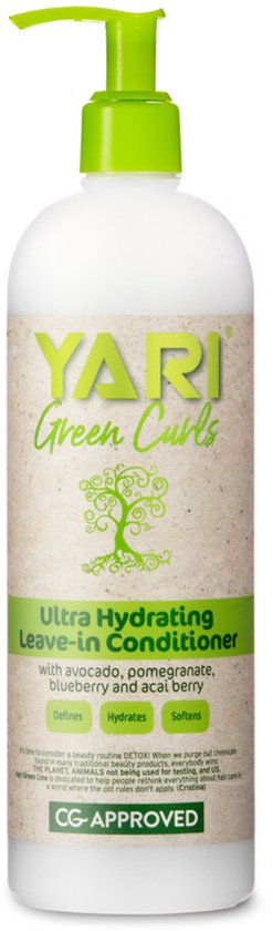 Yari Green Curls Revitalisant sans rinçage Ultra hydratant 500 ml