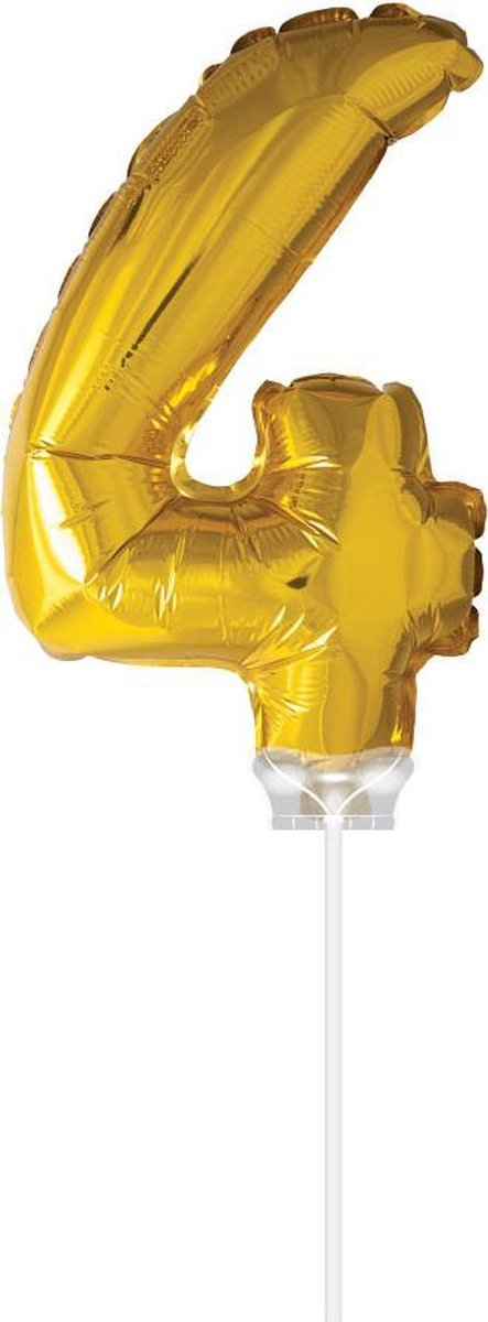 Folie Ballon Goud "4" (40CM)