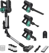 Bol.com JAP Appliances Cyclone C3 (Bundel) - Snoerloze 6 in 1 Steelstofzuiger met dweilfunctie (200W) - Kan in een hoek van 90°C... aanbieding