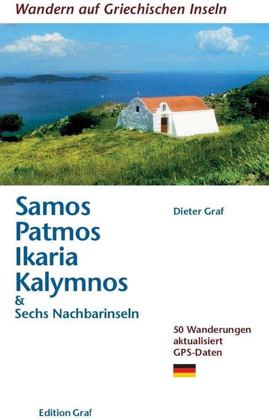 Dieter Graf Verlag Wandelgids Samos, Patmos, Ikaria, Kalymno ... - cover