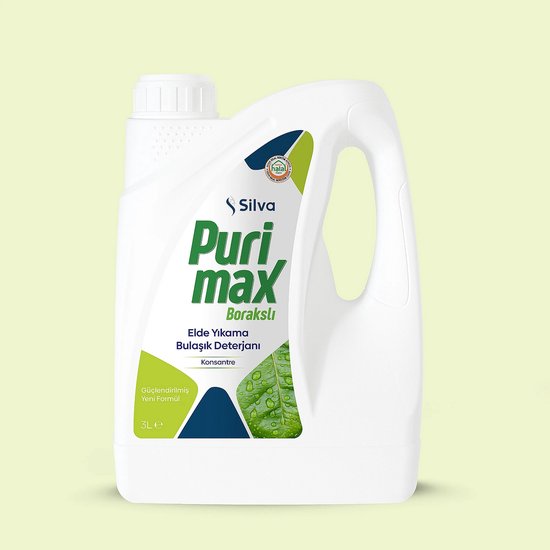 Silva - Purimax Natuurlijke Handafwasmiddel – 3L– Vegan –Voor Afwassen