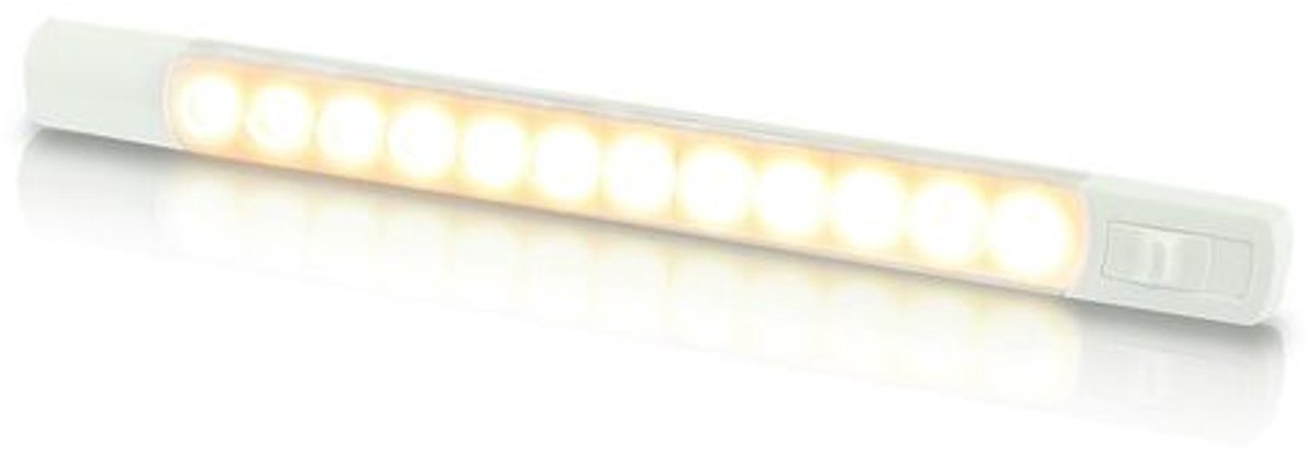 Hella Surface Strip Lamp ww/rood 24V schakelaar | 2JA 958 121-501