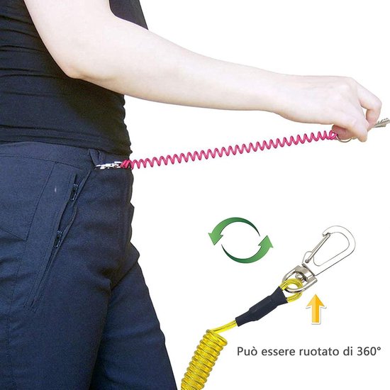 iCovalescent 40 stuks kleine karabijnhaken (20 sleutelringen en 20 draaibare karabijnhaken), metalen karabijnhaken voor sleutelhangers, sleutelkoord, sieraden maken, handwerk (zilver
